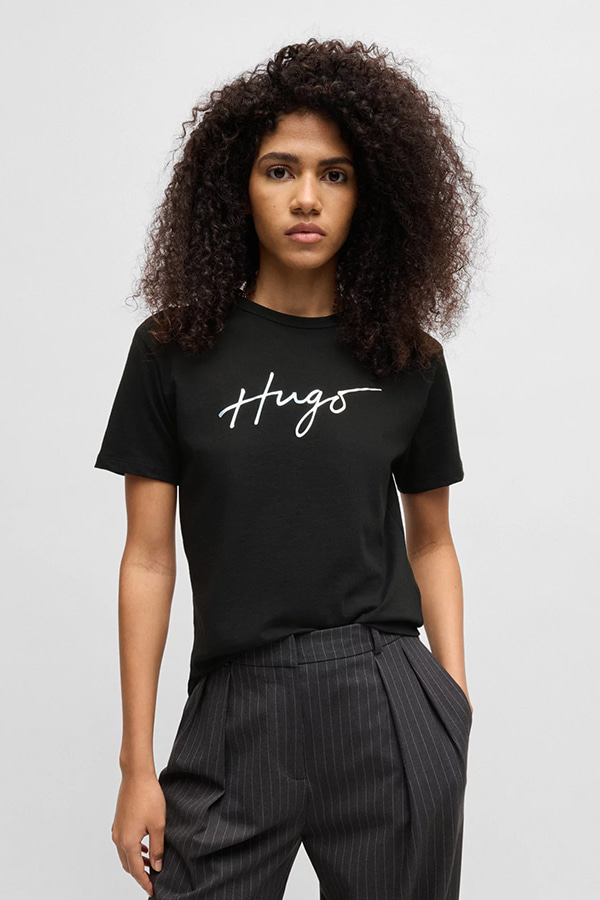 ΜΠΛΟΥΖΑ HUGO - 001 ΜΑΥΡΟ